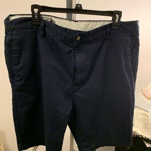 Navy Blue Volcom Khaki Shorts